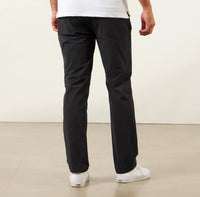 model showing back of the black Around The Clock Pants in Black