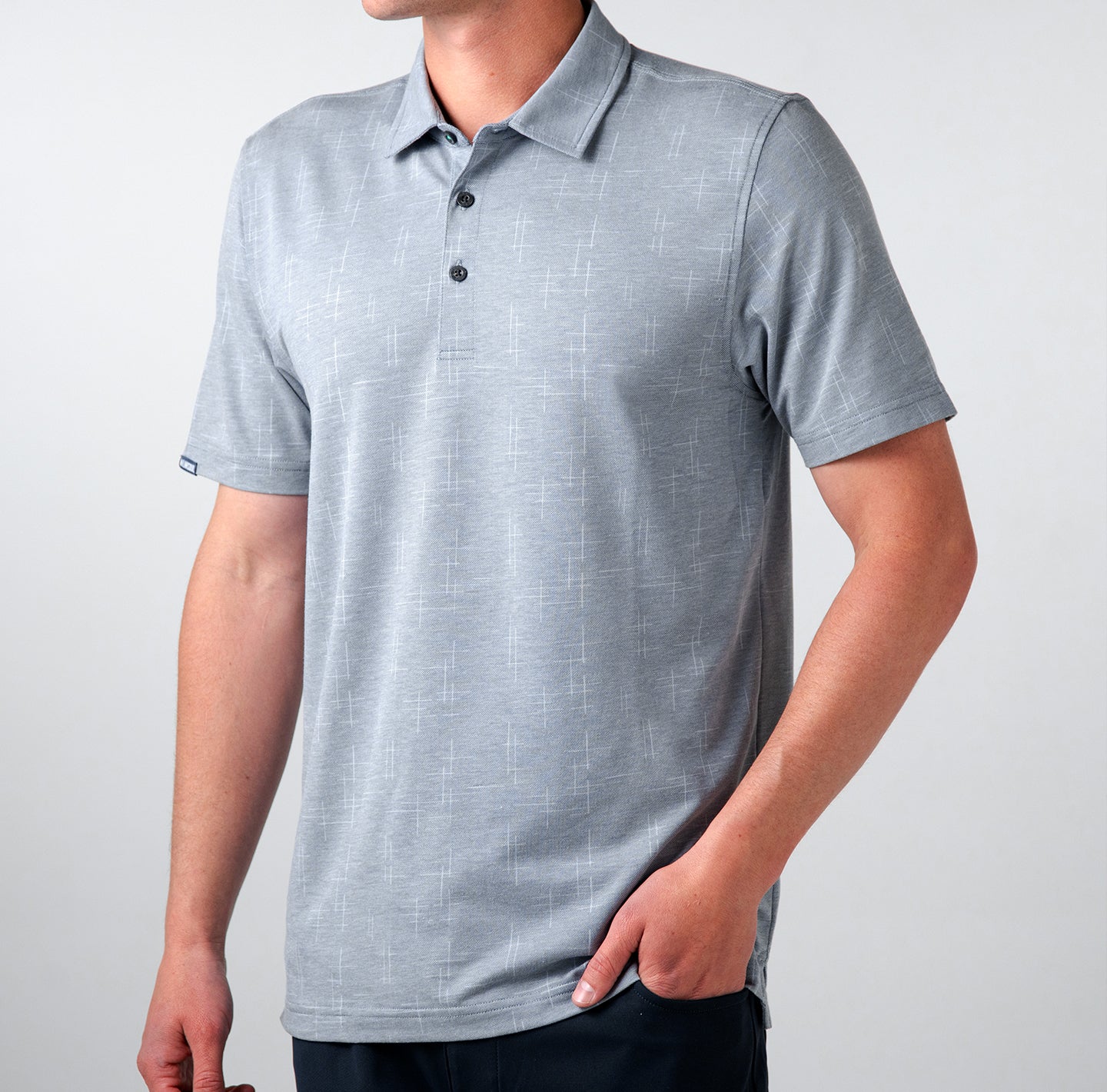 Printed Tremont Polo