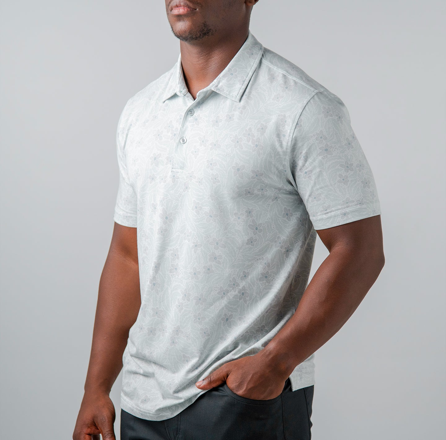 Printed Tremont Polo