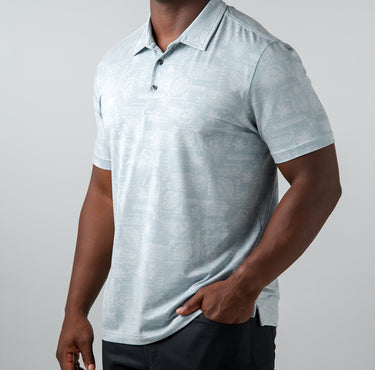 Printed Tremont Polo
