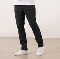 model showing side of the Around The Clock Pants in Black