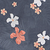 grapefruit linen floral / s